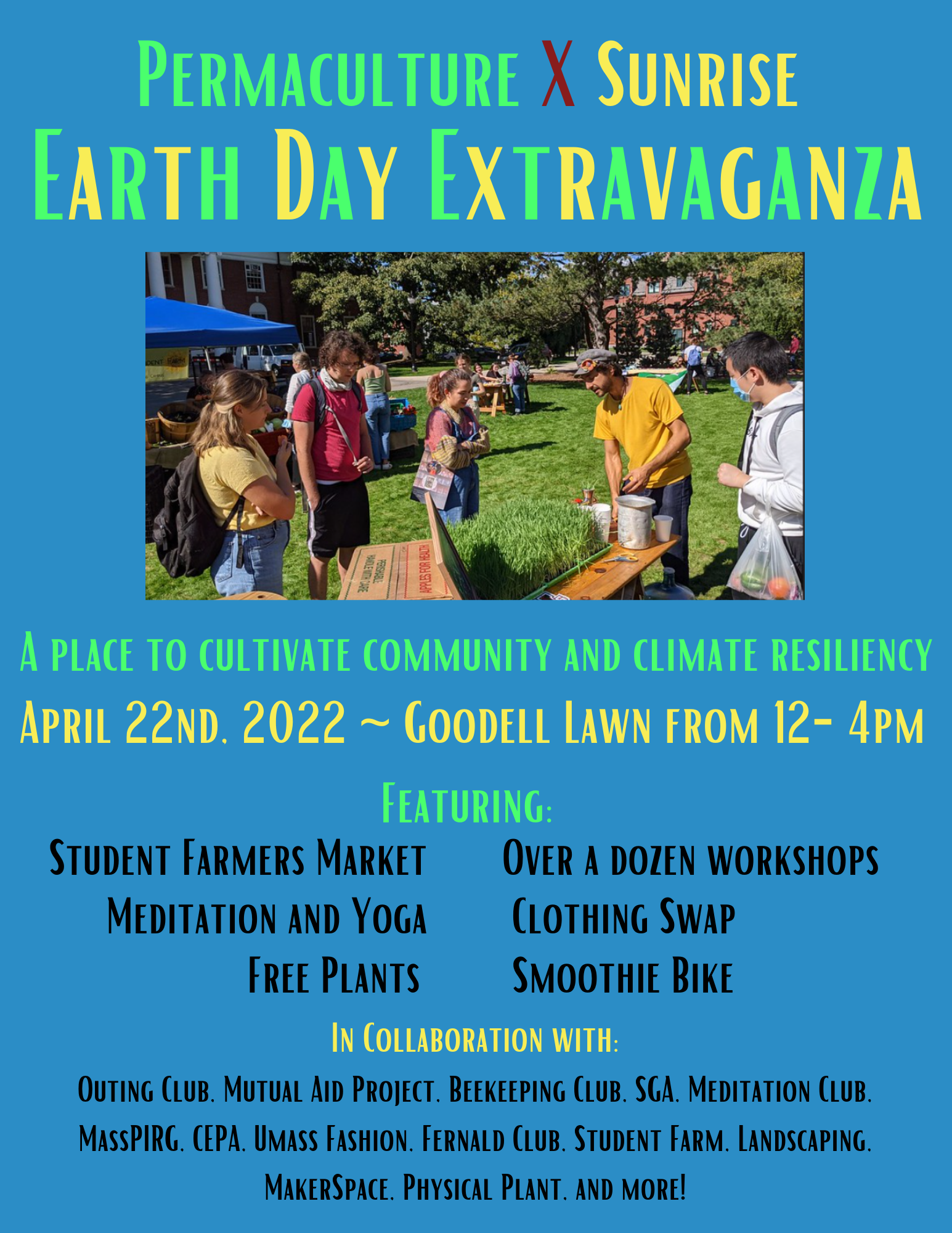 Earth Day Extravangza UMass Amherst